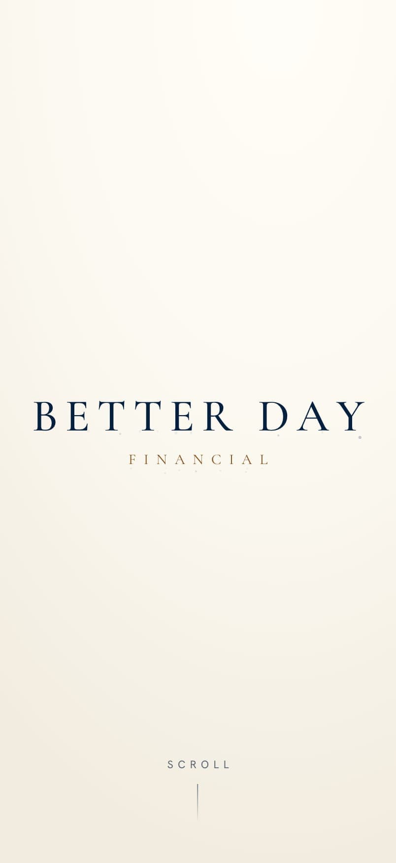 Better Day Financial mobile website